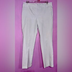 Tribal Women's Crisp White Cropped Pants